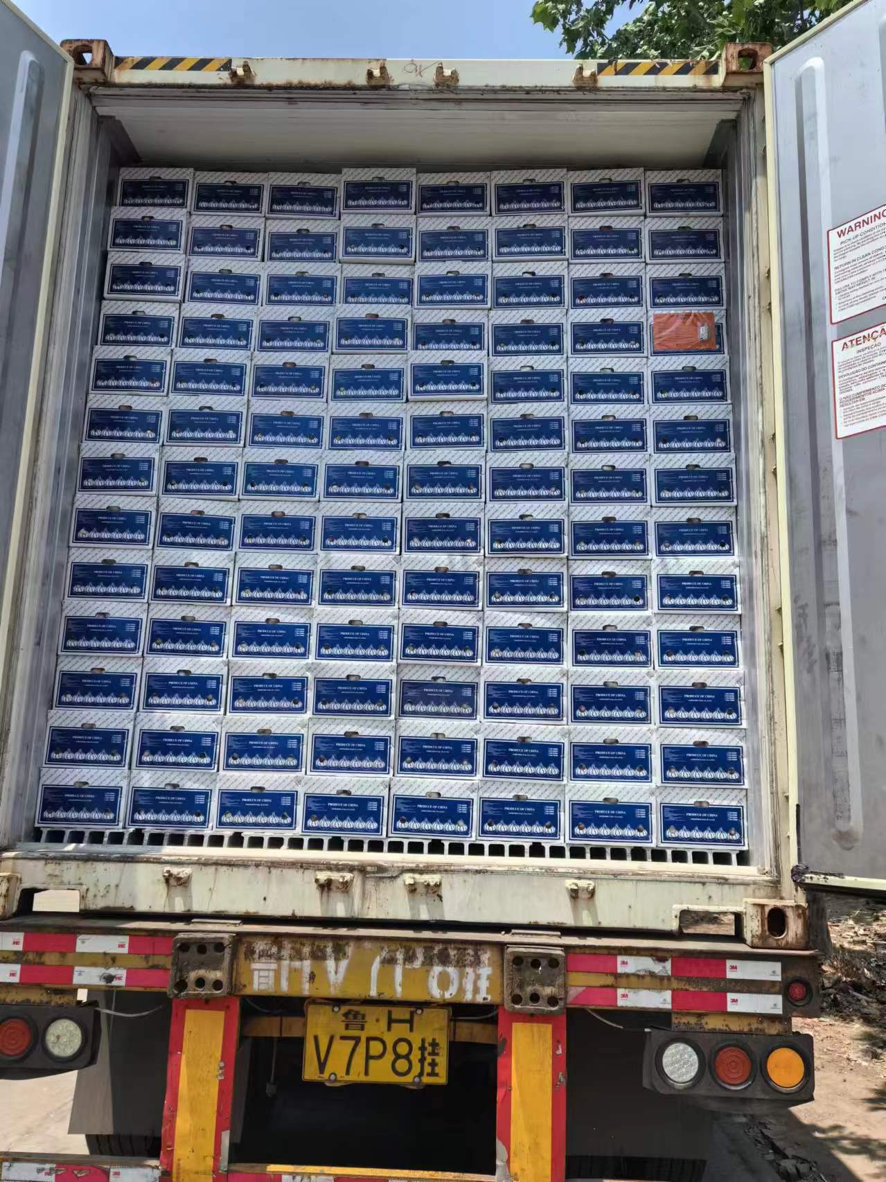 Transport av hvitløk